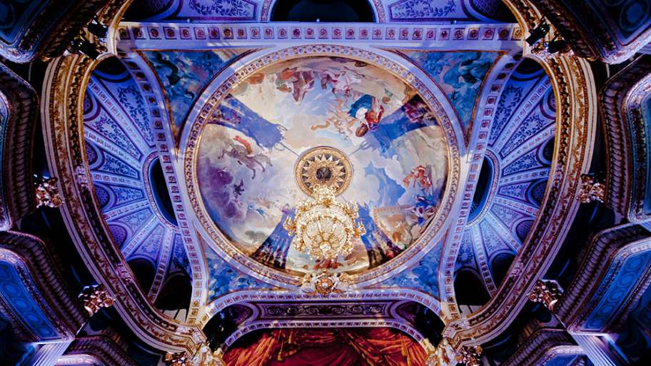 BÓVEDA DEL TEATRO DE LA ÓPERA DE BURDEOS