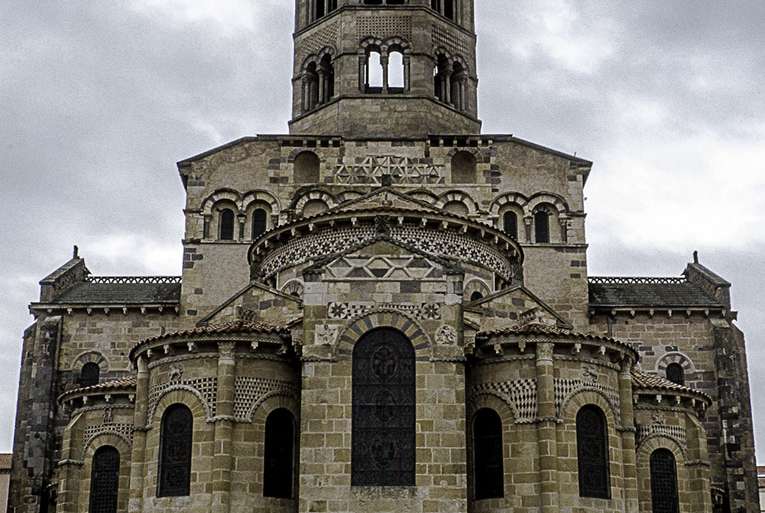 CABECERA DE SAINT AUSTREMOINE, EN ISSOIRE