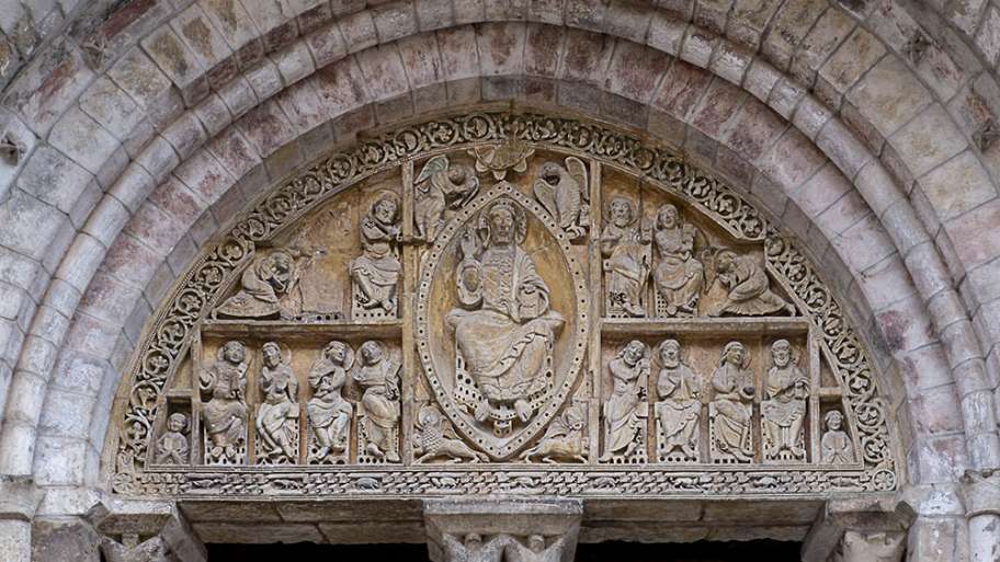 SAN PEDRO DE CARENNAC (TÍMPANO PRINCIPAL)