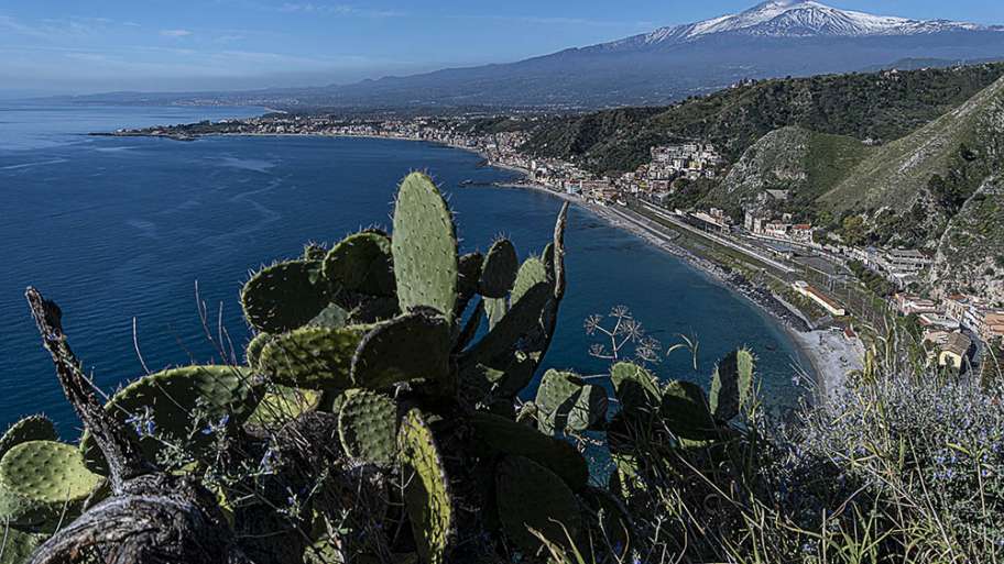 EL ETNA DESDE TAORMINA