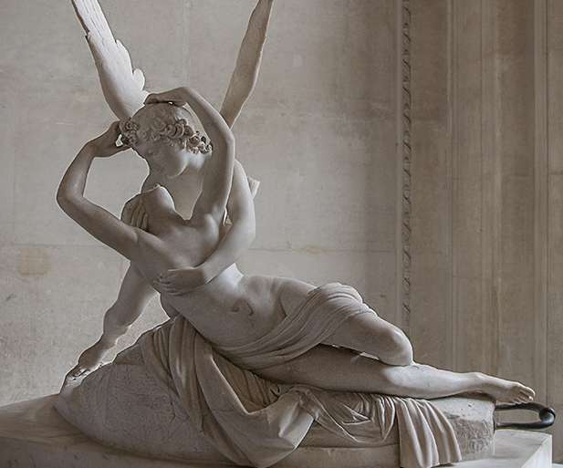 PSIQUE REANIMADA POR EL BESO DEL AMOR (EROS Y PSIQUE)