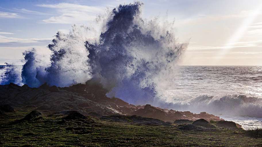 VIOLENCIA (ESTÉTICA) DE LA OLA ROMPIENTE