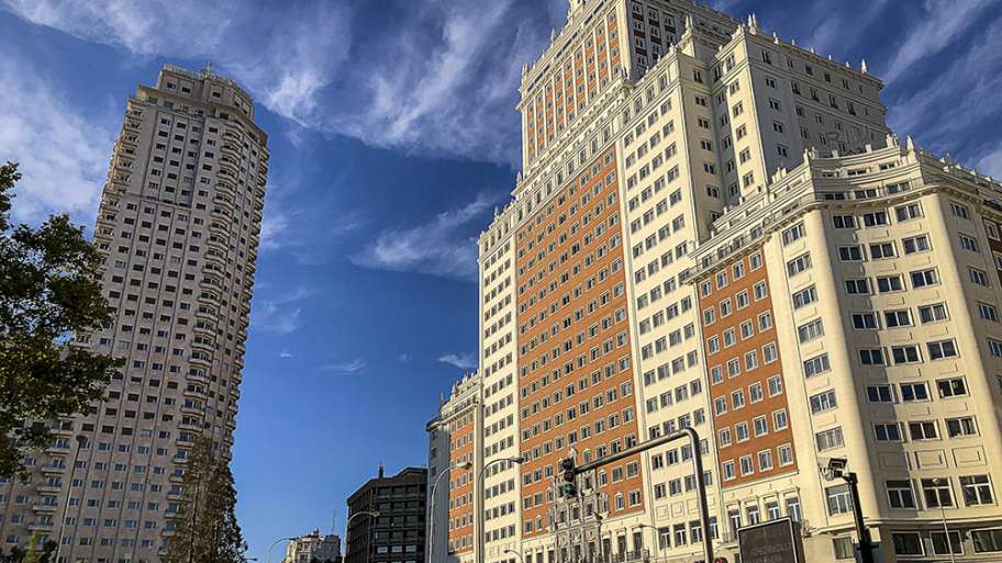 ANTIGUOS RASCACIELOS MADRILEÑOS