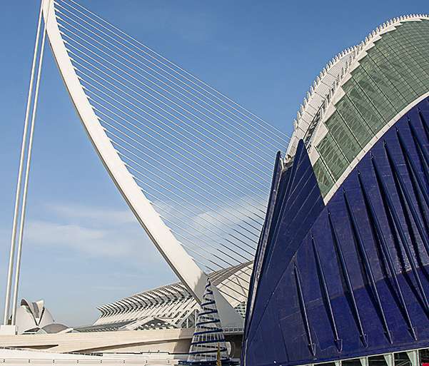 LA CIUDAD DE LAS ARTES Y LAS CIENCIAS, DE UN VISTAZO CASI COMPLETO