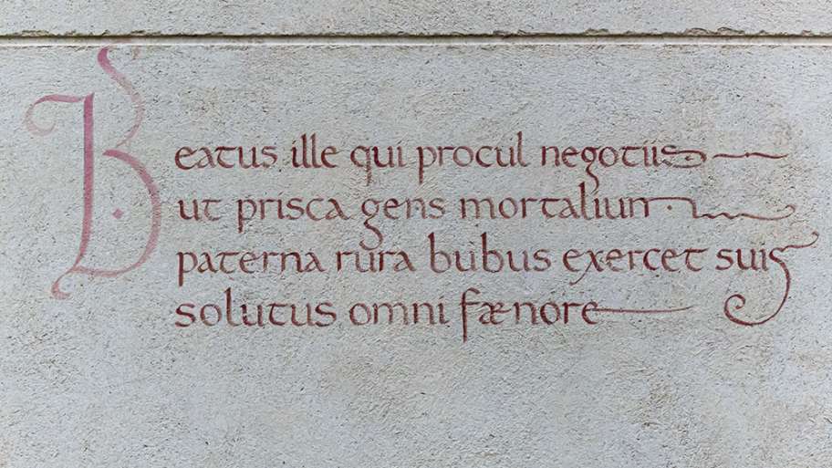 BEATUS ILLE (HORACIO)