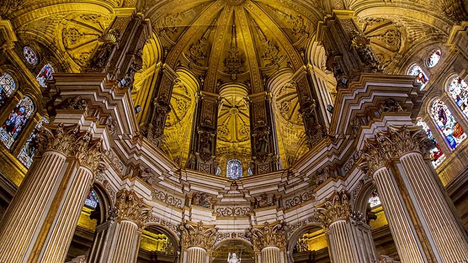 BÓVEDAS DE LA CABECERA DE LA CATEDRAL DE MÁLAGA