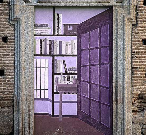 PUERTA CON TRAMPANTOJO