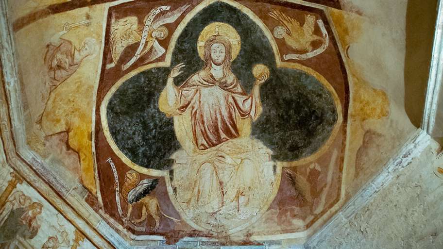 PANTOCRÁTOR DEL BAPTISTERIO DE S. JUAN DE POITIERS