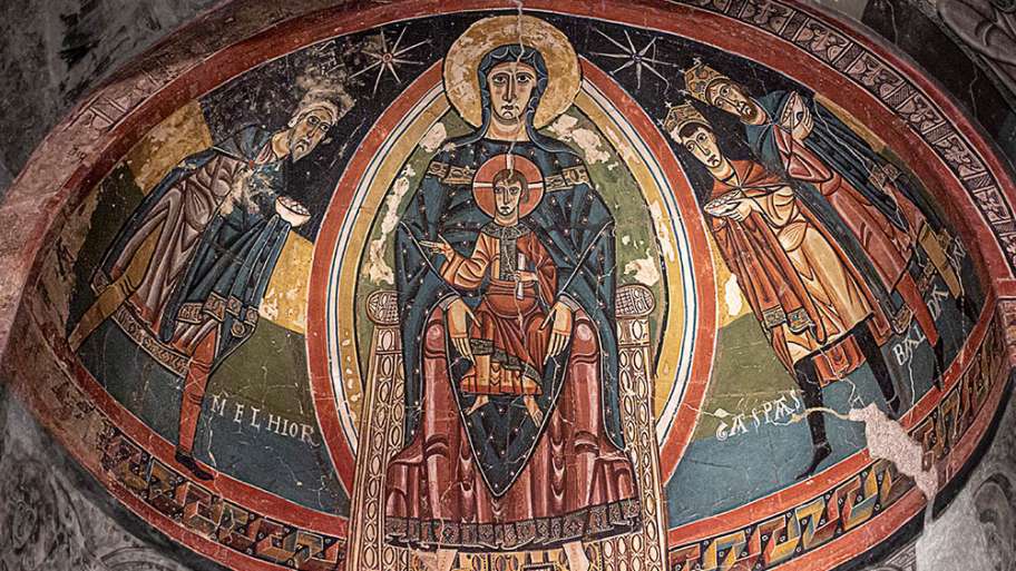 ÁBSIDE CENTRAL DE STA. MARÍA DE TAHULL