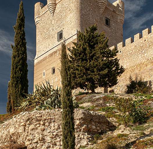 TORRE DEL HOMENAJE DEL CASTILLO DE LA ATALAYA (VILLENA)