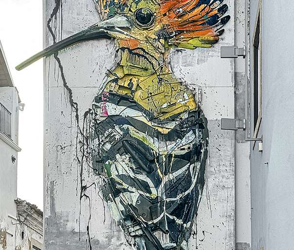 ABUBILLA GRAFITERA CON RELIEVE