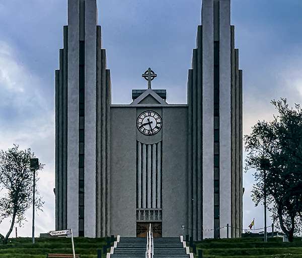 IGLESIA DE AKUREYRI (ISLANDIA-33)