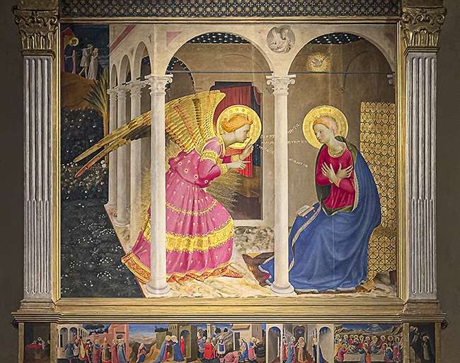 ANUNCIACIÓN, DE FRA ANGELICO