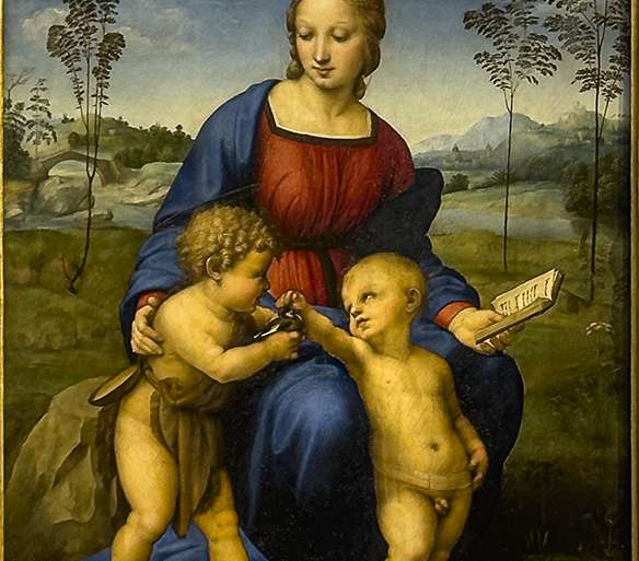 MADONNA DEL JILGUERO (RAFAEL)