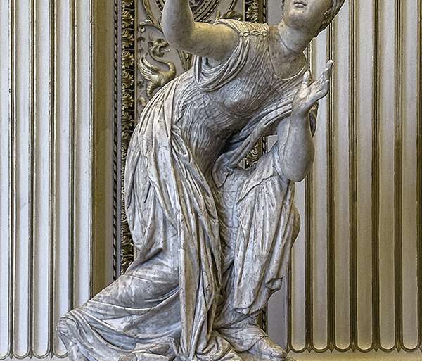 PSIQUE ATORMENTADA (COPIA ROMANA DE LA ESCUELA DE SCOPAS)