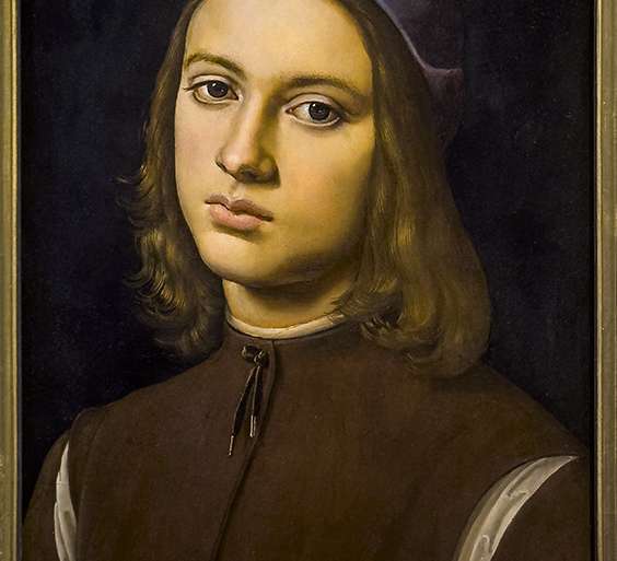 RETRATO DE JOVEN (PERUGINO)